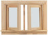UZPDWK Dollhouse Windows, Wooden Miniature Dollhouse Furniture Window Frame for Dolls Houses Decoration-1: