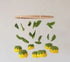 Handcrafted Sunflower Crib Mobile - Floral Nursery Decor