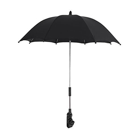 Beach Umbrella,Sun Umbrella,Umbrella Stroller,Baby Stroller Umbrella Parasol, Sun Umbrella with Clamp for