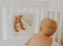 Cribby Baby Mirror for Crib and Bassinet for Infants and Newborns with Shatterproof, Unbreakable Acrylic and Full