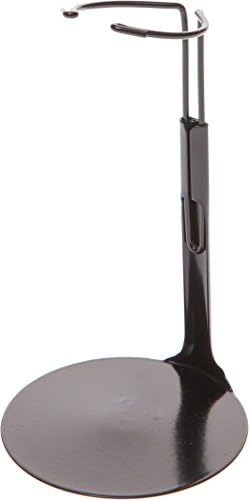 Kaiser Doll Stand 2075 - Black Doll Stand 6 1/2" to 10" Dolls and Action Figures, 6-Pack