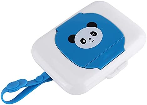 Garosa Portable Baby Wipes Dispenser Holder Cute Wet Wipe Container Outdoor Travel Stroller Wet Wipes Box Reusable