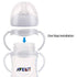 YWY 4 Packs Bottle Handles Baby Feeding Transitional Baby Feeding Nursing Bottle Holders Easy Grip Standard Plastic