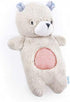 Ingenuity Premium Soft Mini Bean Bag Plush, Nate The Teddy Bear, Ages Newborn and Up