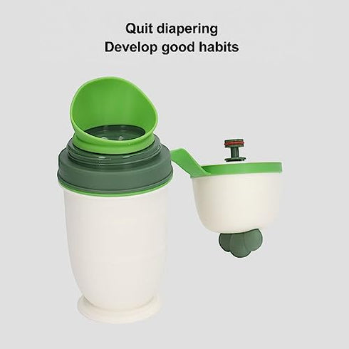 VBESTLIFE Portable Child Urinal Emergency Toilet, Kids Portable Potty Bottle Pee Training Emergency Urinal Toilet