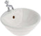Dollhouse Bathroom Sink, 1:12 Miniature Resin Ceramic Round Wash Basin Model for Dollhouse Supplies