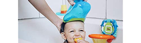 Aqua Nuby Shampoo Rinse Cup for Safe Baby Bathing