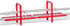 Set,Red,Medium Carrera Bridge