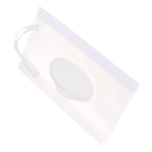 WaigN Transparent Baby Wipe Case Travel Holder Keeps Wipes Moist Set of Wet
