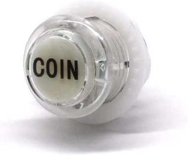 4 Pcs/Lot 24mm Arcade LED Push Buttons, Illuminated Player 1P 2P Coin Lit with Microswitch