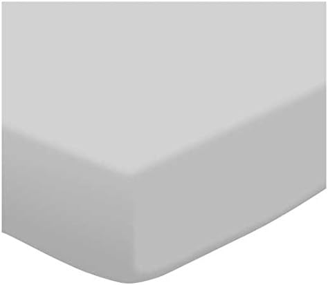SHEETWORLD.COM SheetWorld Crib / Toddler Sheet - Silver Grey Jersey Knit - 28