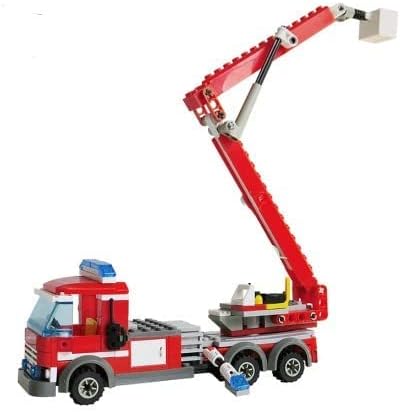General Jim's Fire Station Multi Emergency Vehicle, 774 Piece Modular Building Block Bricks Toy