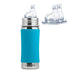 Pura Kiki 11 oz / 325ml Stainless Steel Sippy Cup Bundle w/