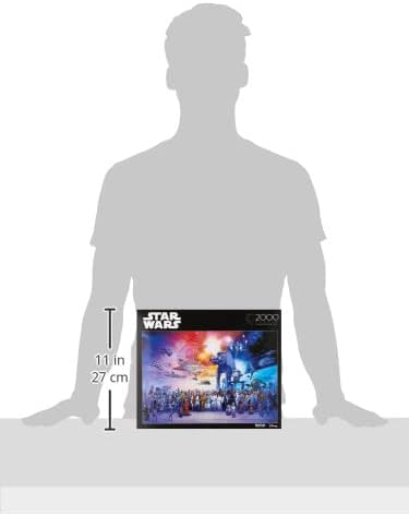 Buffalo Games - Star Wars - You Were The Chosen One - 2000 Piece Jigsaw Puzzle for Adults, Game Nights