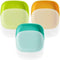 Re-Play Toddler Plates - 22 Oz. Deep-Walled Flat Kids Plates with 3