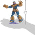 Avengers Marvel Bend and Flex Action Figure Toy, 6-Inch Flexible Thanos Figure, Includes Blast Accessory, for Kids Ages