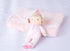 Little Me Plush 11 inch Baby Doll with Rattle, Brigitte (Floral Damask, Pink)