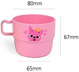PINKFONG Family Plastic Cups with Handle - 3P Set, 230ml, 3pcs