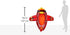 Intex Bright Red Inflatable Airplane Pool Cruiser for Kids