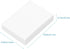 150 Totority Pcs Dollhouse Miniature Books Kit - Blank Mini Books for Bookshelf Accessories, Decoration, Fun Model Doll