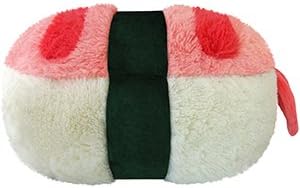 Squishable Comfort Food Shrimp Sushi Plush, 15"