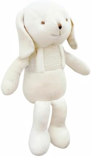 JOHN N TREE Organic 12.5 inches, Super Soft Organic Cotton Baby First Friend (Hello! Puppy) Attachment Doll for Baby