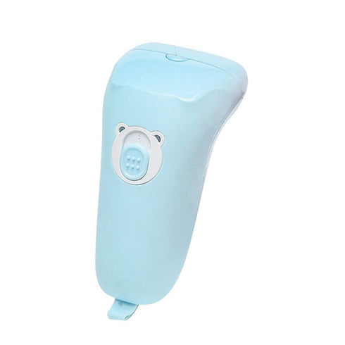 Harpra Trimmer Electric Nail Clipper Safe Cutter Baby Nail Manicure Pedicure Nail Care (Blue)