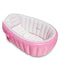 Inflatable Baby Bathtub,OIF Portable Kid Infant Toddler Thick Soft Cushion Air Swimming