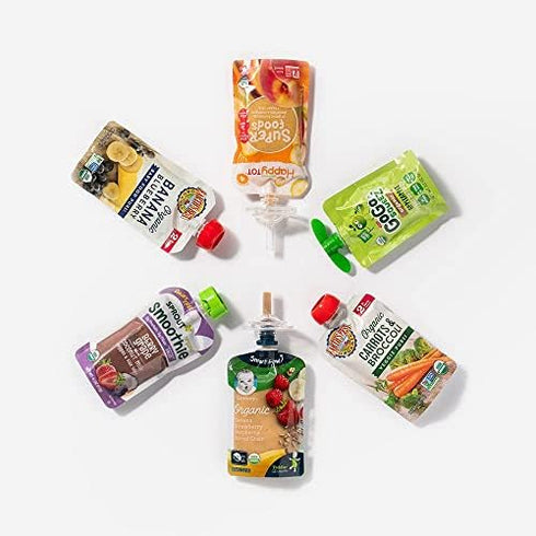 Grosmimi Replacements, Straw only, 4-counts, Stage 2