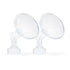Ameda MYA Breast Pump Replacement Flanges 24mm, Comfort Fit Angled Flange, 2 Count (1 Pair) - NOT Compatible with MYA