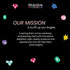 Fashion Angels Tell Your Story DIY Bead Set, Over 800 Charms & Alphabet Beads for Kids Bracelet Making Kit