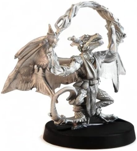 Stonehaven Kobold Mage Lord Miniature Figure for 28mm Scale Table Top War Games - Made in USA