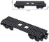 Set 92339, 92088, 4025) (2PCS MOC City Creative Building Train Base Wheels, Low-Loader Truck & Railway Tracks DIY Kit