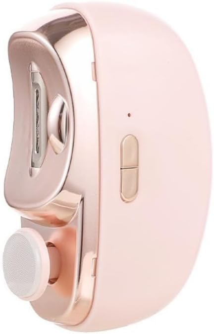 VAIKAXY Electric Nail Clipper, 2 in 1 Electric Polishing Automatic Nail Clippers with