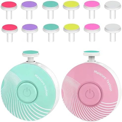 Electric Baby Nail Trimmer Set, Safe Baby Nail File Kit for Newborn