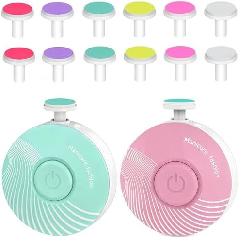 Electric Baby Nail Trimmer Set, Safe Baby Nail File Kit for Newborn