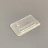 EBCO 50 Pieces Plastic Action Figure Stand Base for 3.75inch GI Joe Figure Toy, Clear Display Stand Tool, Transparent