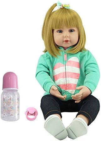 iCradle Lovely Reborn Baby Doll Girl 18 inch 45 cm Soft Body