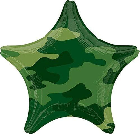 Army Tank Military Camouflage Party Supplies, Birthday Balloon Bouquet Decorations