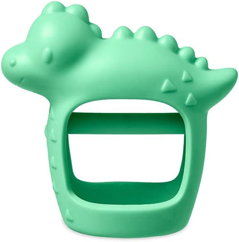 Itzy Ritzy Bitzy Grip Hand Teether - Silicone Teether for Babies - Developmental Teething
