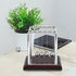 Balance Pendulum Balls Desk Accessories for Men, Swinging Balls with Base for Calm Down Fidgets, Office Decor