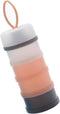 tomvorks Portable 4 Layer Baby Formula Dispenser with Carry Handle for Travel and