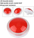 Socobeta Wear-Resisting Lightweight ABS Game LED Light, Big Round for Video Game (Red)