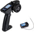 Turbo Racing P32 91803G-C, 2.4G 4CH RC Remote and Receiver Controller, Waterproof Radio Transmitter for RC Car