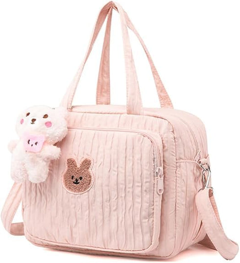 Lushandy Baby Diaper Bag Tote, Mom Bag Crossbody Diaper Bags Baby Travel