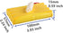 9.6V 700mAh Ni-Cd AA Battery Pack, Rechargeable with Standard Tamiya Connector for Remote Control Toys