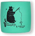 modern-twist Sip Set, Food-Grade Silicone, Waterproof, Dishwasher Safe, Reusable Cups – Green Bear Family, Pack of 2