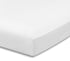 Everyday Kids Fitted Crib Sheet, 100% Soft Breathable Microfiber, White, Fits Standard Crib Mattress 28in x 52in