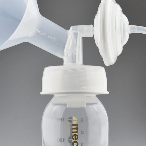 Maymom Baby Bottle Thread Changer for Spectra S1 S2 Pumps, Compatible with Medela Bottles, Includes Duckbills