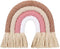 ZWA Handmade Rainbow Wall Hanging, Macrame Wall Art Decor for Kids Room Nursery Home
